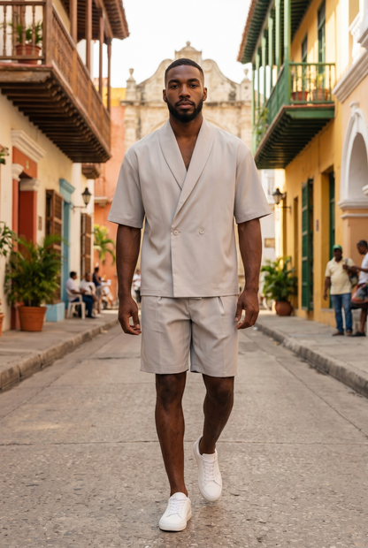 Eléga - Ensemble short blazer
