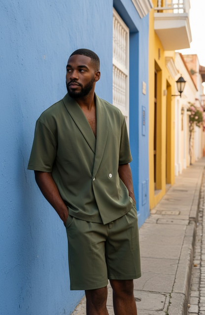 Eléga - Ensemble short blazer