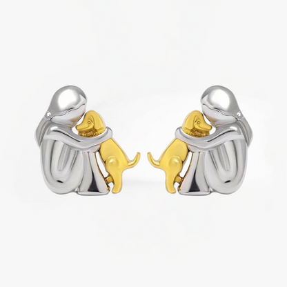 Elisa - Boucles d’Oreilles Icône Chien