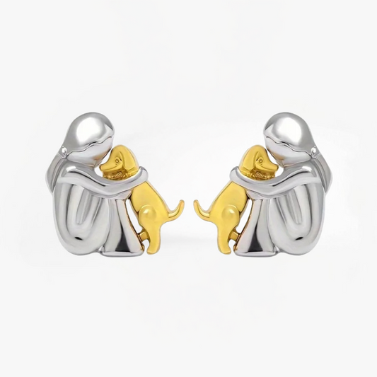 Elisa - Boucles d’Oreilles Icône Chien