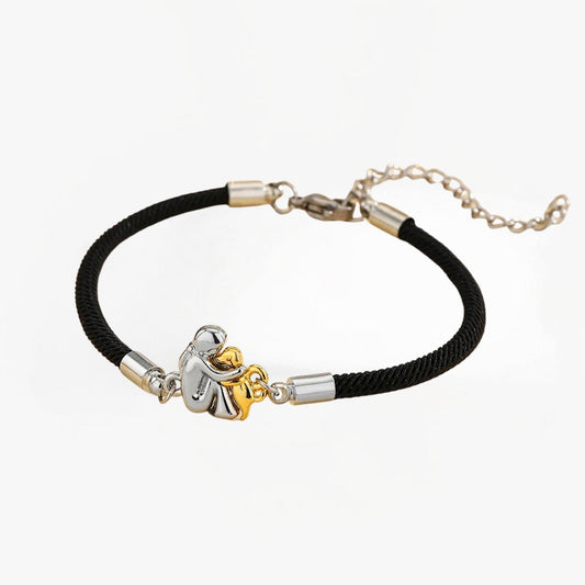 Kalie - Bracelet Cordon avec Icône de Chien