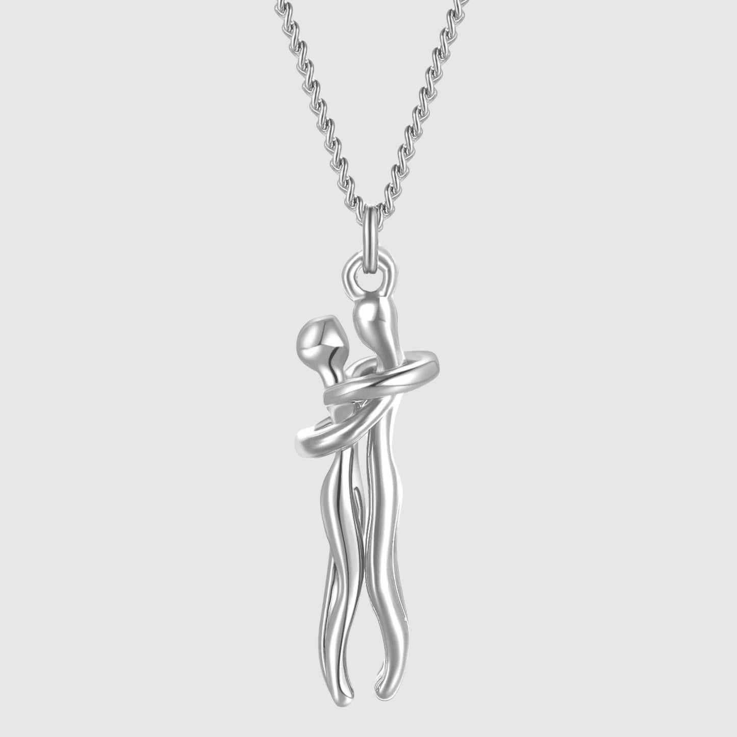 Luvina - Collier Élégant Pendentif Sculpture