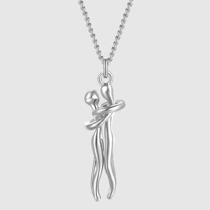 Luvina - Collier Élégant Pendentif Sculpture